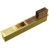 Cистема кухонного хранения OMOIKIRI DRY-01-LG Светлое золото