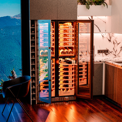 Винный шкаф MEYVEL MV106-KST2 (Slim)