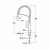 Cмеситель TEKA FO 997 WHITE-CHROME Cмеситель TEKA FO 997 WHITE-CHROME