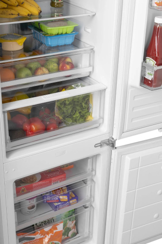 Встраиваемый холодильник MEFERI MBR177 TOTAL NO FROST ULTRA