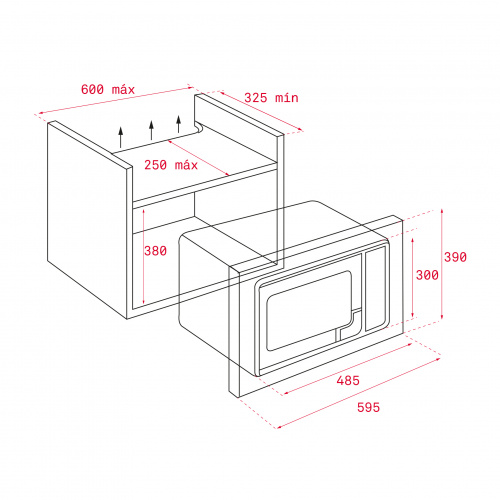 Микроволновая печь TEKA MB 620 BI WHITE