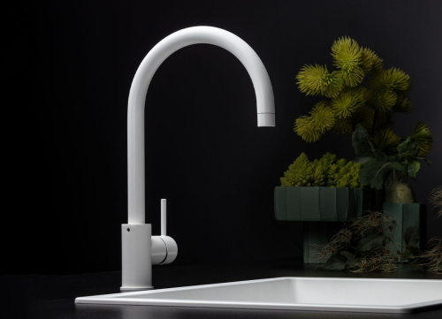 Смеситель FALMEC ISEO ROUND WHITE