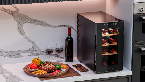 Винный шкаф MEYVEL MV08-TBF1-NEXT