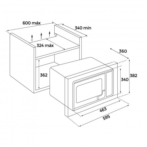 Микроволновая печь TEKA MWE 207 FI SS
