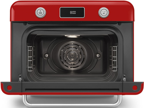 Мини печь с паром SMEG COF01RDEU