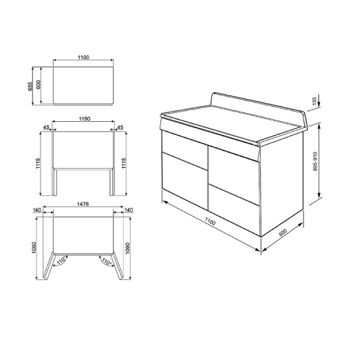 Варочный центр SMEG TR4110IP