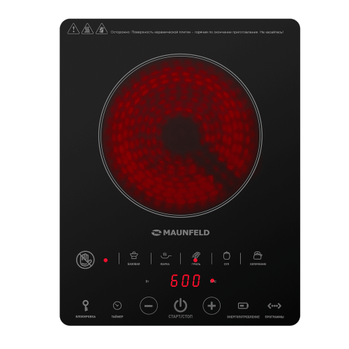 Электрическая плитка MAUNFELD EVCE.F291-BK