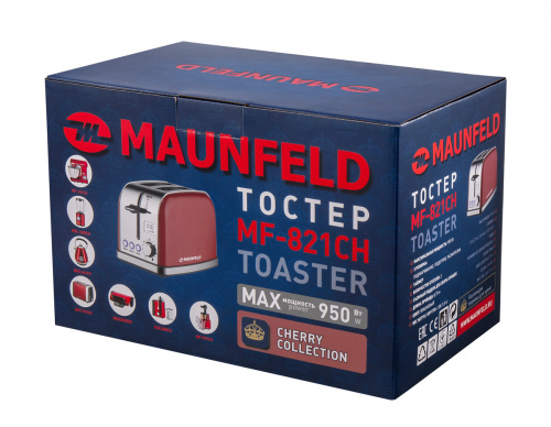 Тостер MAUNFELD MF-821CH