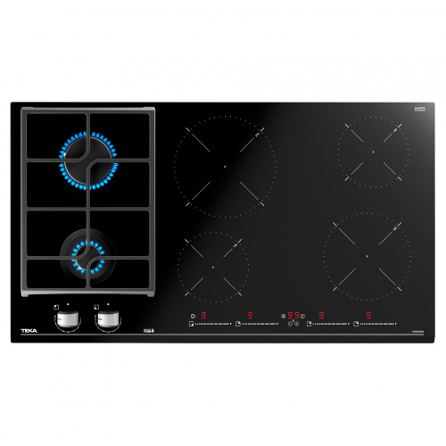 Комбинированная варочная панель TEKA HYBRID JZC 96324 ABN BLACK