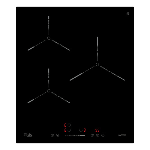 Индукционная варочная панель OASIS P-ENG