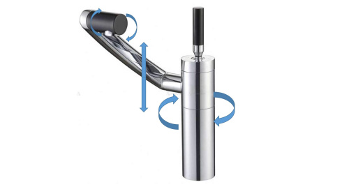 Смеситель KAISER Merkur для кухни (ВИТРИНА)