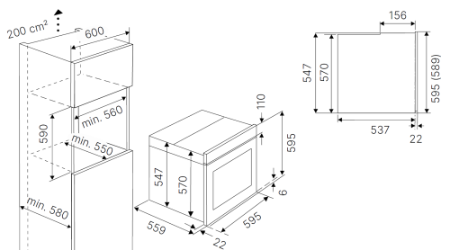 Духовой шкаф KUPPERSBUSCH BP 6850.0 S3 Silver Chrome