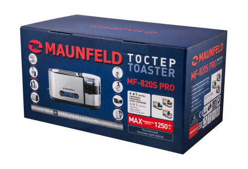 Тостер MAUNFELD MF-820S PRO